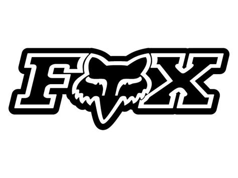 Fox Racing Logo American Extreme Sports Brand