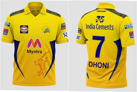 CSK have officially released their jersey for the 2021 season. This is the first time since 2008 ...