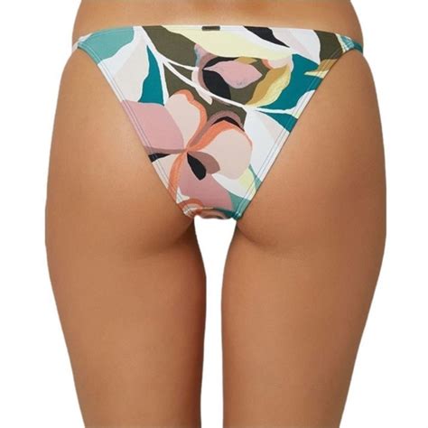 O Neill Swim Oneill Multicolor Calla Printed Hipster Bikini Bottoms