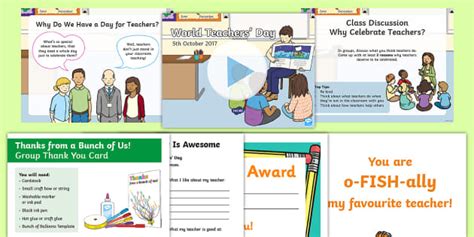 World Teachers Day Resource Pack Lehrer Gemacht Twinkl