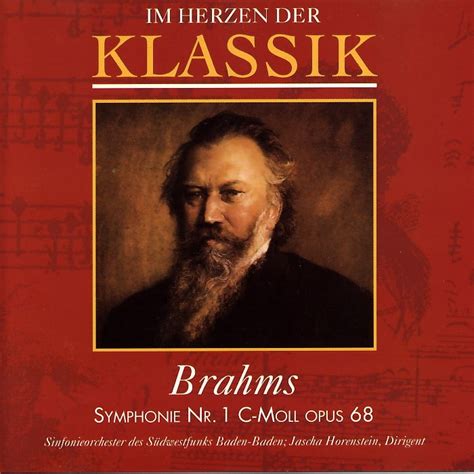 Brahms Johannes Symphonie Nr 1 C Moll Opus 68 CD Nr 104158