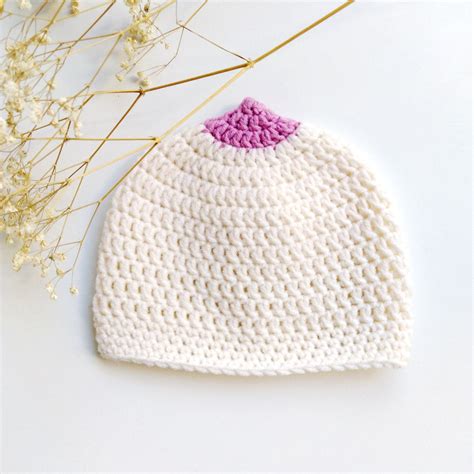 Boobie Hat Pattern Crochet Pattern Boobie Beanie Crochet Boob Etsy