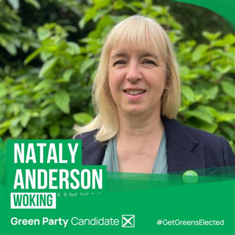 Green Women In Action Nataly Anderson Green Party Women