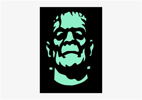 Pumpkin Carving Patterns Frankenstein - Free Transparent PNG Download - PNGkey