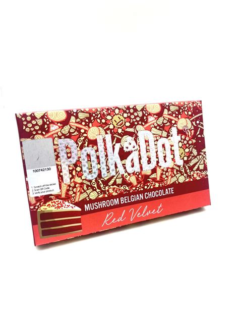 Buy polka dot mushroom chocolate for sale - Free Shipping