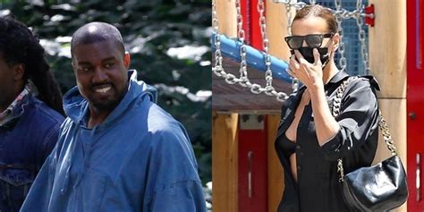 Kanye West & Irina Shayk Step Out in LA & NYC After France Getaway ...