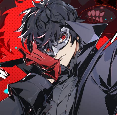 P5r 联动！（ ）／ Drkのイラスト Pixiv Persona 5 Anime Persona 5 Joker