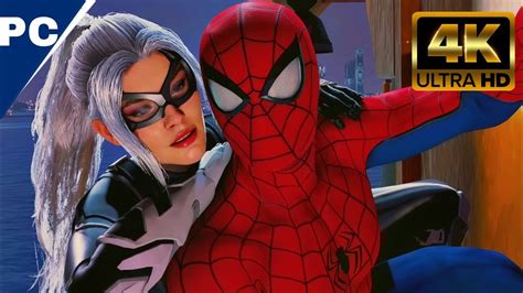 Spider Man Ps The Heist Black Cat Dlc Gameplay Walkential Youtube