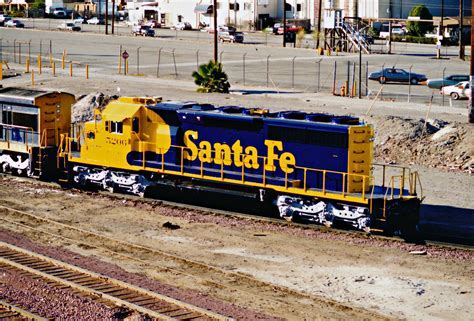 Santa Fe Sd40 2 No 5206 At San Bernardino Emd Flickr
