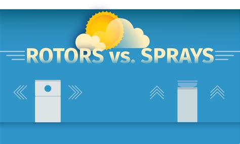 Irrigation Heads Rotors Vs Sprays