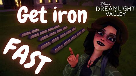 Fastest And Most Efficient Way To Get Iron In Disney Dreamlight Valley