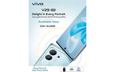 Vivo Introduces V29 5g In Kenya With Innovative Smart Aura Light