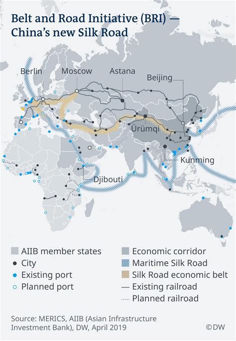 Belt and Road Initiative - China's new Silk Road Map