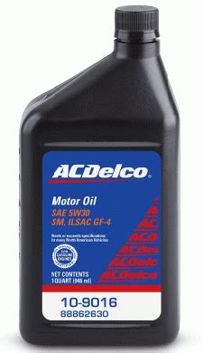 W Ac Delco Conventional Motor Oil Quart