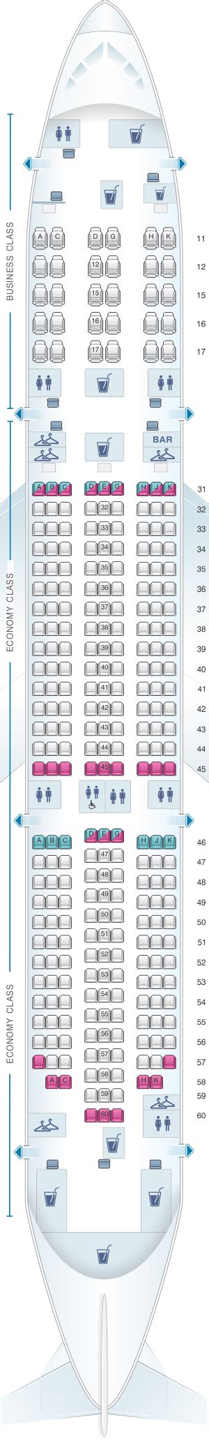 Hainan Airlines Seat Map Map San Luis Obispo