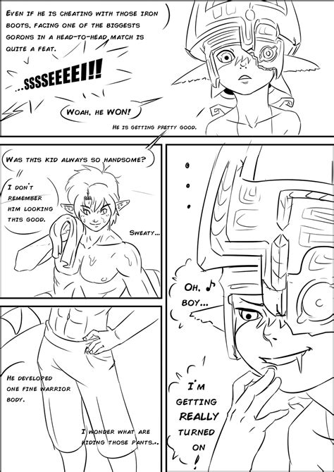 TLoZ TP Doujin Warm Water Page 2 By Eltonel Hentai Foundry