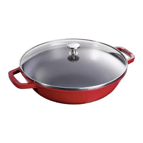 Staub Cast Iron Wok 30cm | Bradshaws