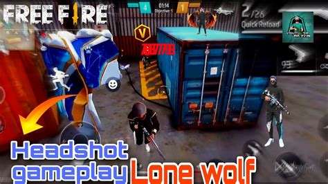 Free Fire Headshot Hard Gameplay🤯 Lone Wolf Gameplay In Free Fire Max😲