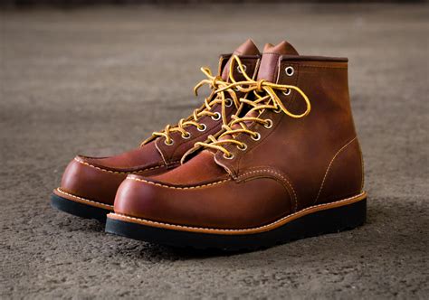 Red Wing Moc Toe Black Sole Sale Bellvalefarms