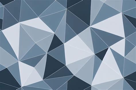 Premium Photo Abstract Low Poly Triangle Seamless Pattern D Render