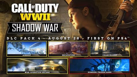 Ww2 Shadow War Dlc Pack 4 Release Date And Details War Mode X Zombies