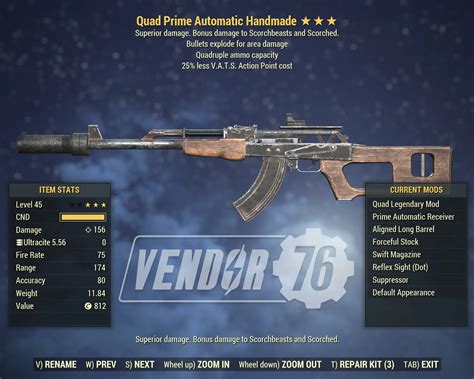 Fallout 76 How Can This Handmade Rifle Help You Turn Defeat Into