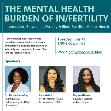 Center To Co Host Mental Health Burden Of Infertility A Virtual