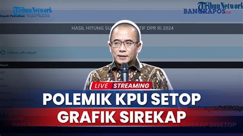 Live Kpu Mendadak Setop Grafik Sirekap Di Tengah Polemik