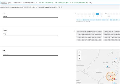 mongodb - How to run geosaptial Query in Mongo compass UI? - Stack Overflow