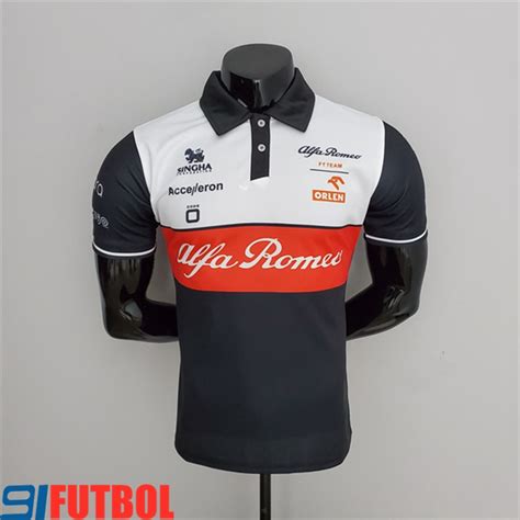 Diseño De Camiseta Futbol Alfa Romeo 2021 2022 2023