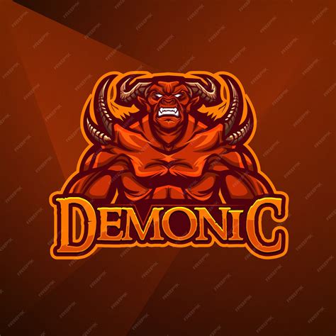 Premium Vector Sports Mascot Logo Design Vector Template Esport Demon