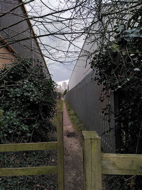 Footpath From Sketchley Lane To Watling A J Paxton Cc By Sa