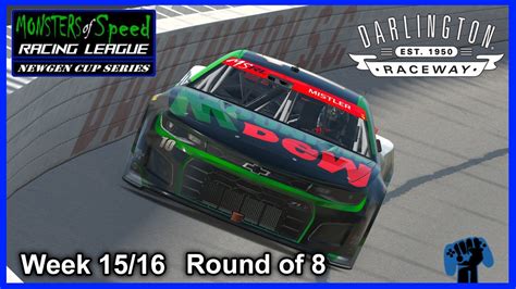 League Race Week 15 16 Playoffs MSRL NASCAR Next Gen Cup Series