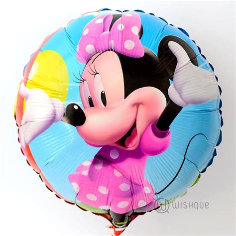 Minnie Mouse Party Foil Balloon Party Foil Balloons Wishque