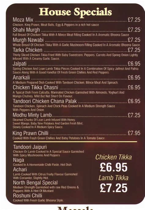 Spice Lounge Willenhall S Full Menu Online