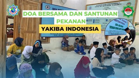 Doa Bersama Istighosah Dan Santunan Pekanan Yayasan Kiwari Bantul