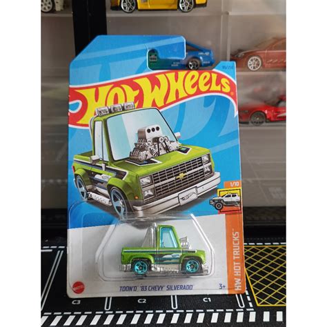 Jual Hot Wheels Toond 83 Chevy Silverado Shopee Indonesia