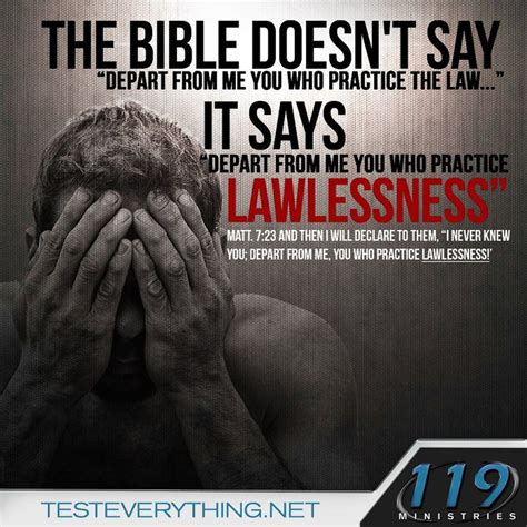 Lawless Bible Knowledge Bible Sayings