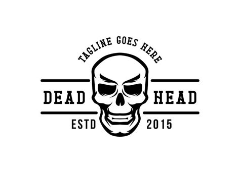 Premium Vector Skull Head Logo Vector Design