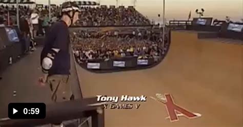 On June Th Tony Hawk Became The World S First Skateboarder To