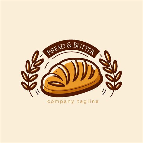 Un Pan Logo Panadería Y Pastelería Tienda Logo Vector Ilustración