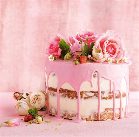 Rosewater And White Chocolate Naked Cake Domayne Style Insider