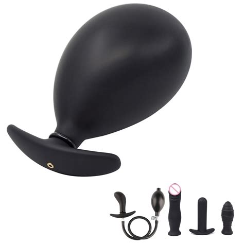 Super Large Inflatable Huge Big Anal Plug Max 12cm Dildo Pump Anal