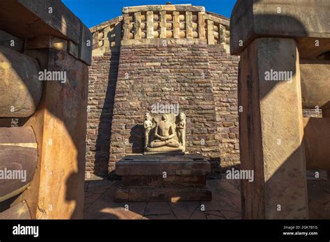 Sanchi Stupa Is A Buddhist Complex Famous For Its Great Stupa On A