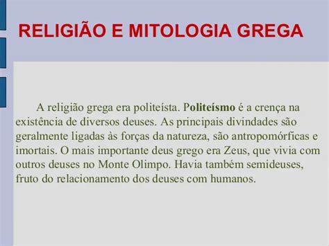 Religião Grega Religião