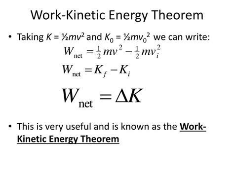 Work And Kinetic Energy - slideshare