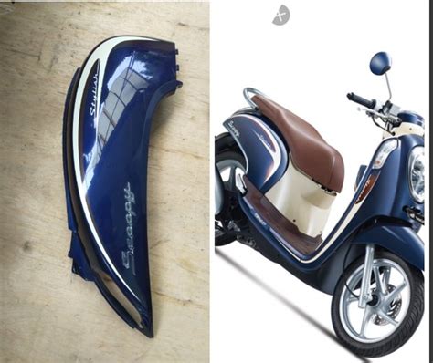 Jual Cover Body Belakang Scoopy Fi Blue Stylish K Cover Body Kanan Di