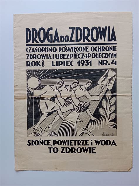 CZASOPISMO DROGA DO ZDROWIA SŁOŃCE POWIETRZE I WODA TO ZDROWIE