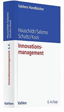 Innovationsmanagement Vahlens Handb Cher Der Wirtschafts Und