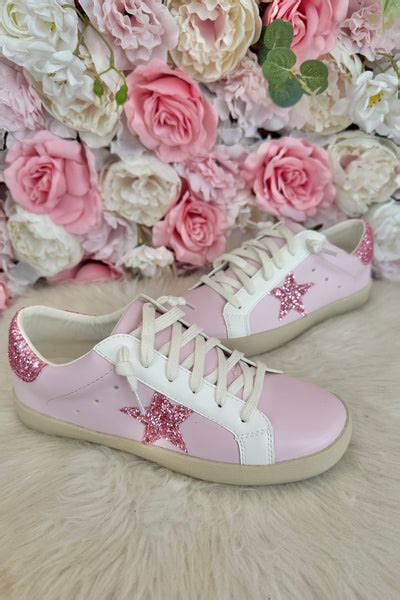 Barbie Pink Star Sneakers The Salted Hippie Boutique
